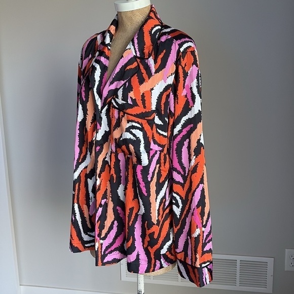 Diane Von Furstenberg X Target Long Sleeve Pajama Top 1X NWOT - Picture 5 of 5